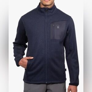 Spyder Men's Relaxed Fit Full Zip Jacket - size XL